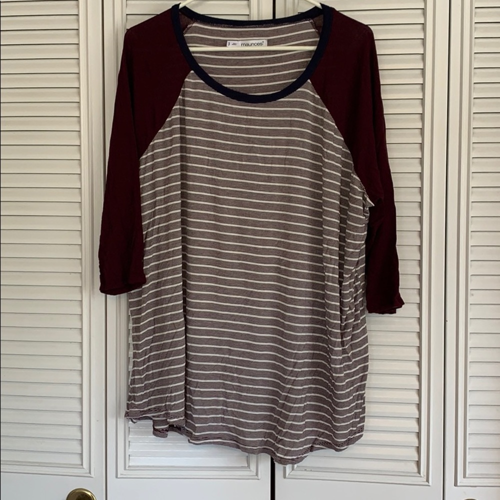 SUPER SOFT comfy baseball top